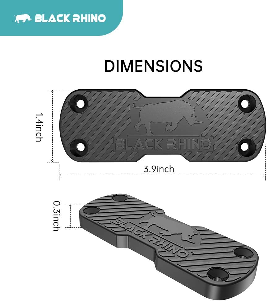 BLACK RHINO GUN MAGNET