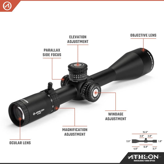 Athlon Argos BTR GEN3 Riflescope 8-34x56 FFP