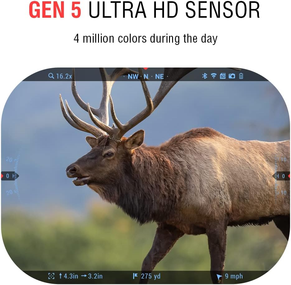 ATN X-Sight 5 Smart Day/Night Hunting Scope