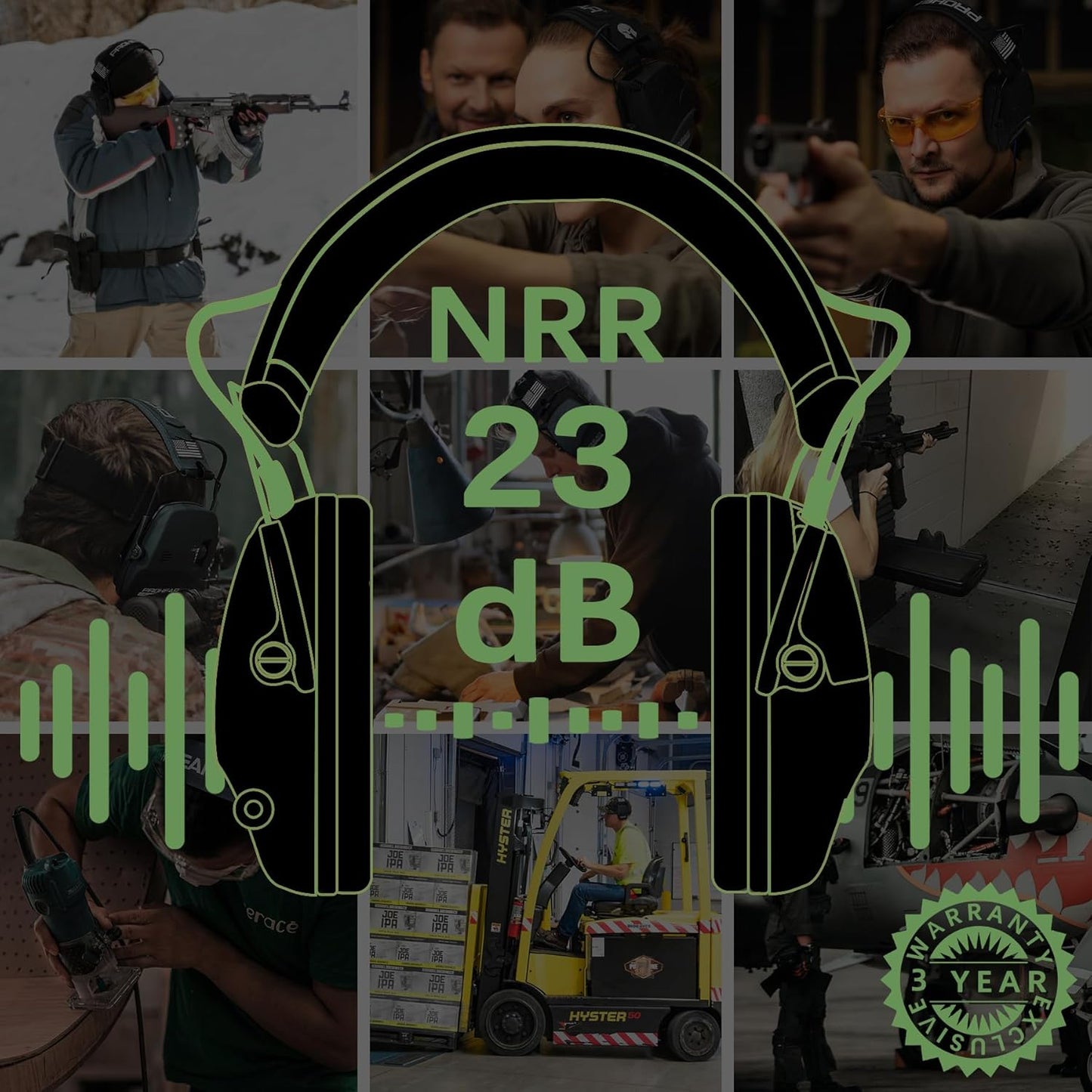 PROHEAR Electronic Ear Protection
