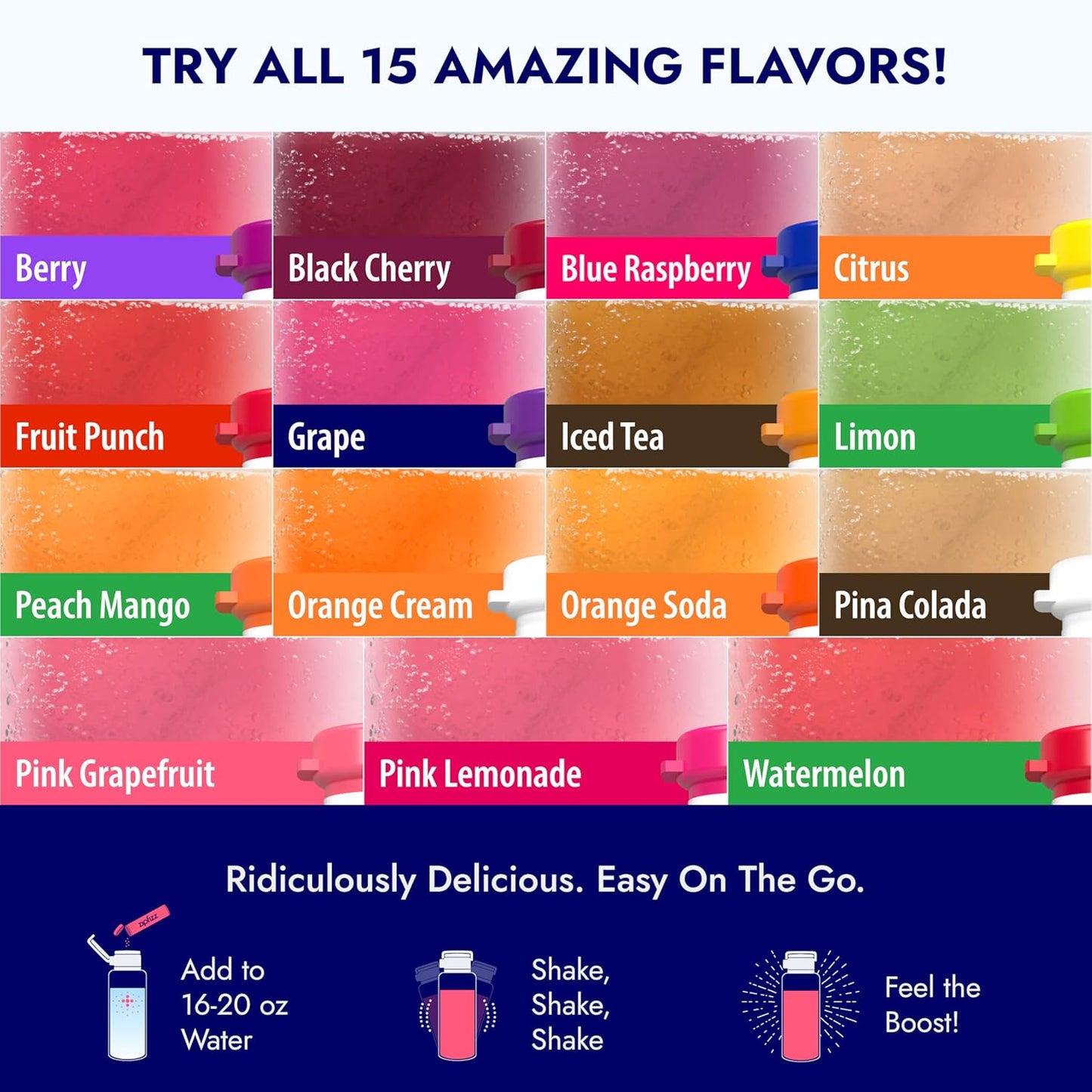 Zip fizz Daily Energy Drink