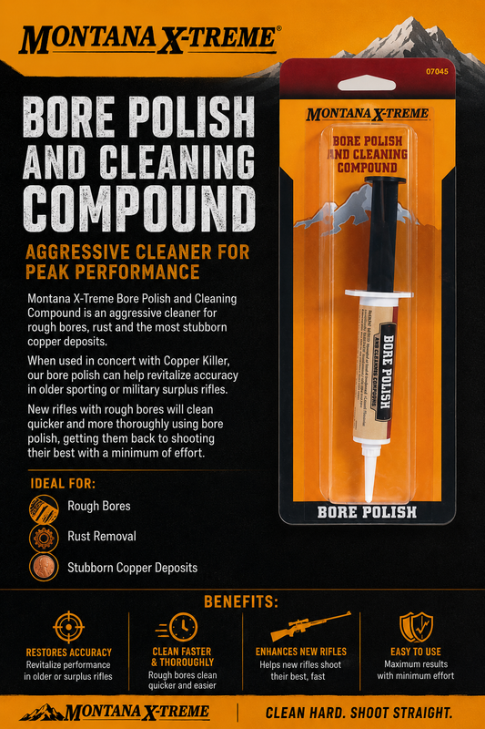 Montana X-Treme Bore Polish and Cleaning Compound