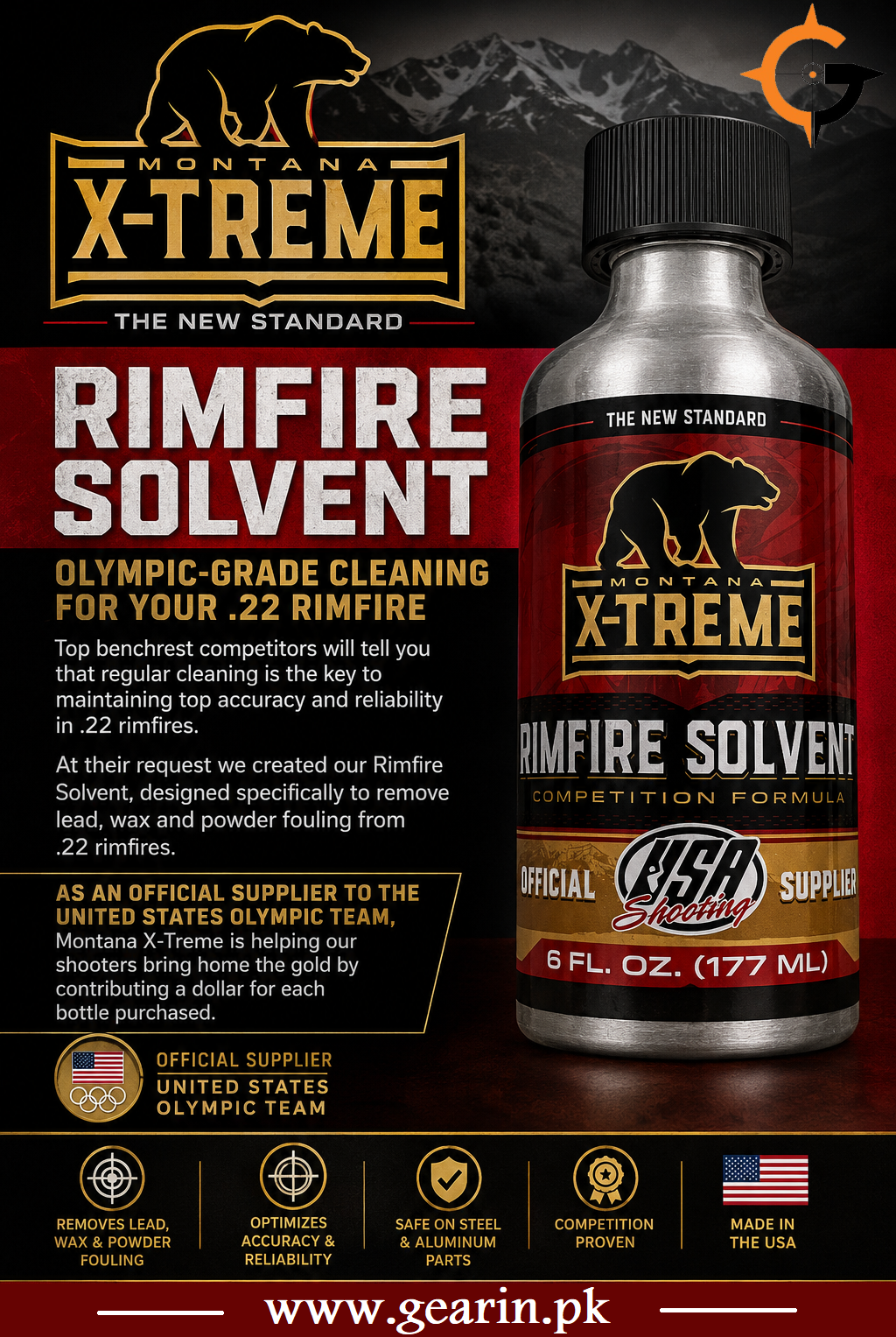 Montana X-Terme Rimfire Solvent