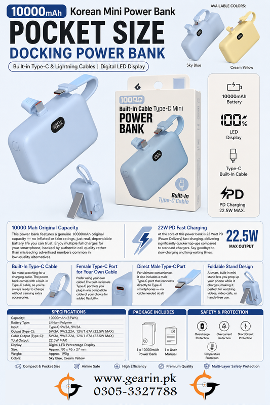 Earmac 10000Mah Power Bank
