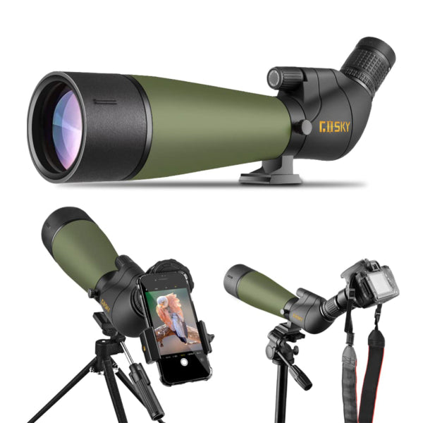 Gosky HD Spotting Scope 20-60x80mm