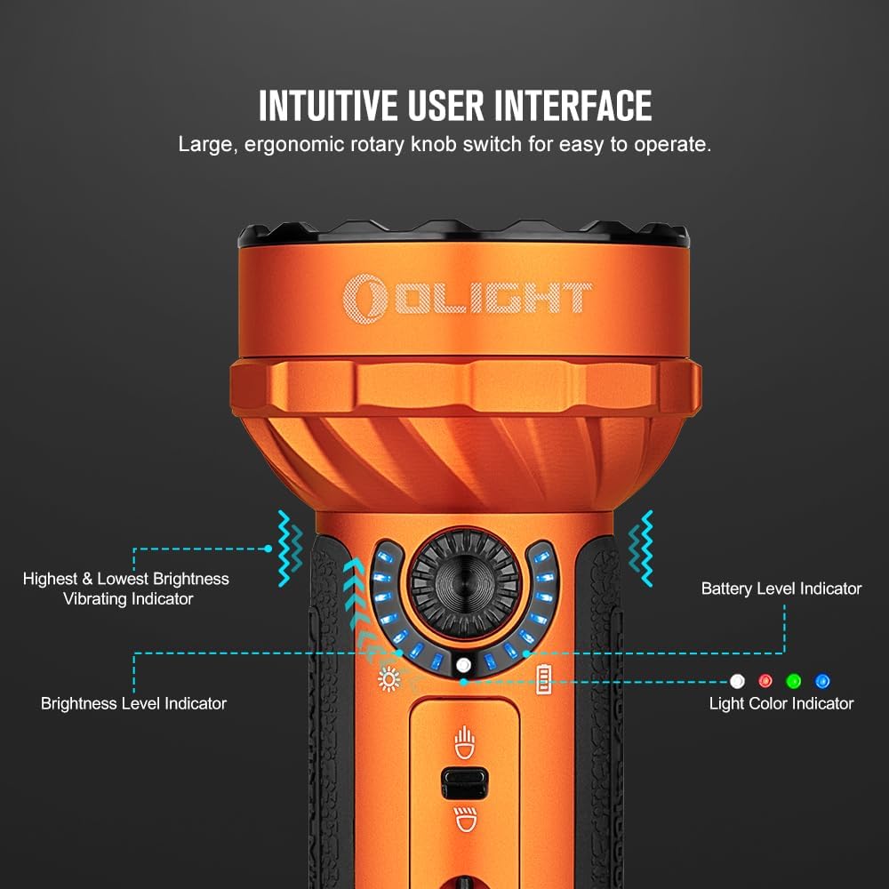 OLIGHT Marauder Mini FLASHLIGHT (ORANGE)