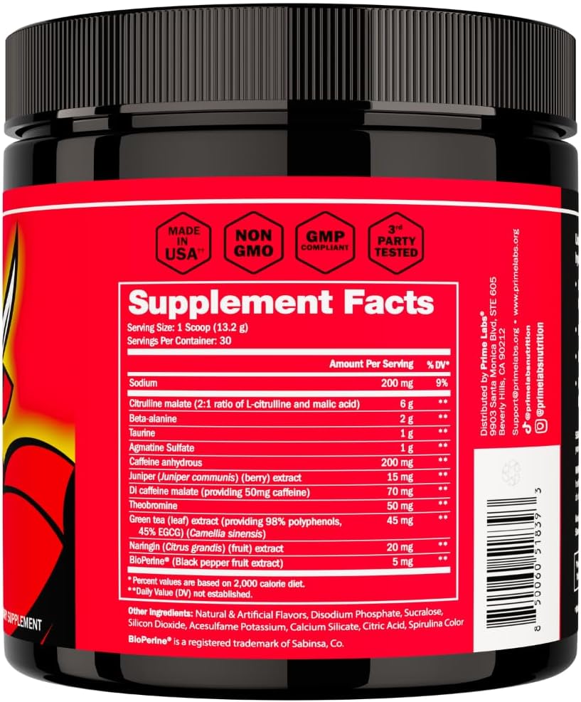 Prime Labs Pre Workout