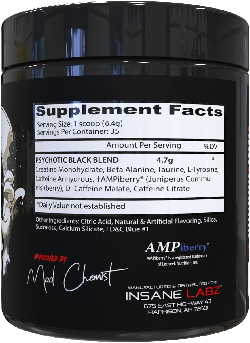 Insane Labs Psychotic Black Edition