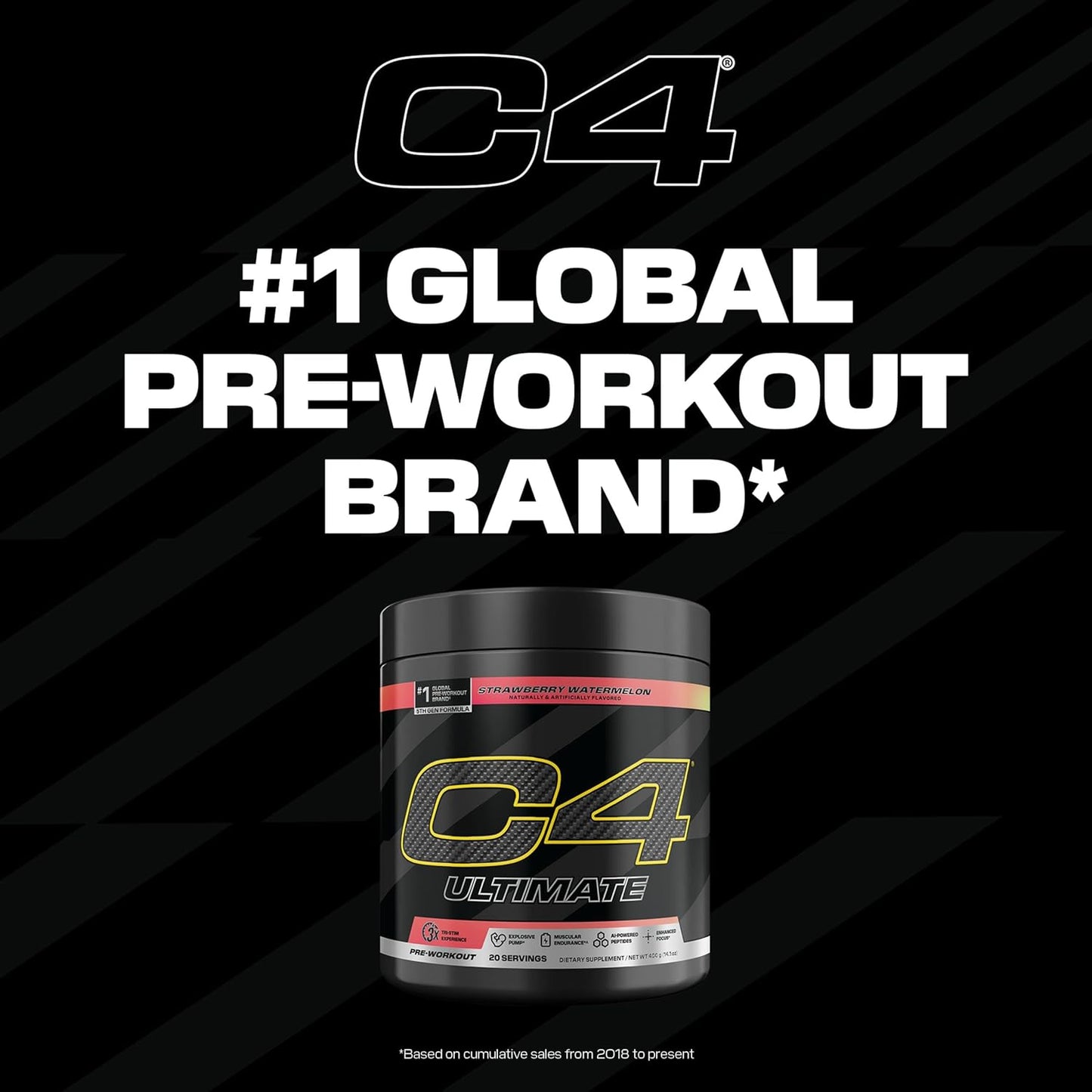 C4 Ultimate Pre Workout Powder extra