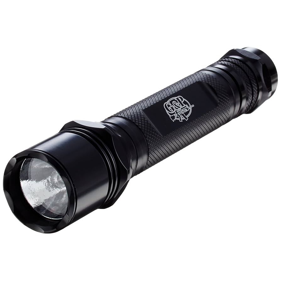 G&P T6 Flashlight with 5W LED WITH FREE BATTERIES