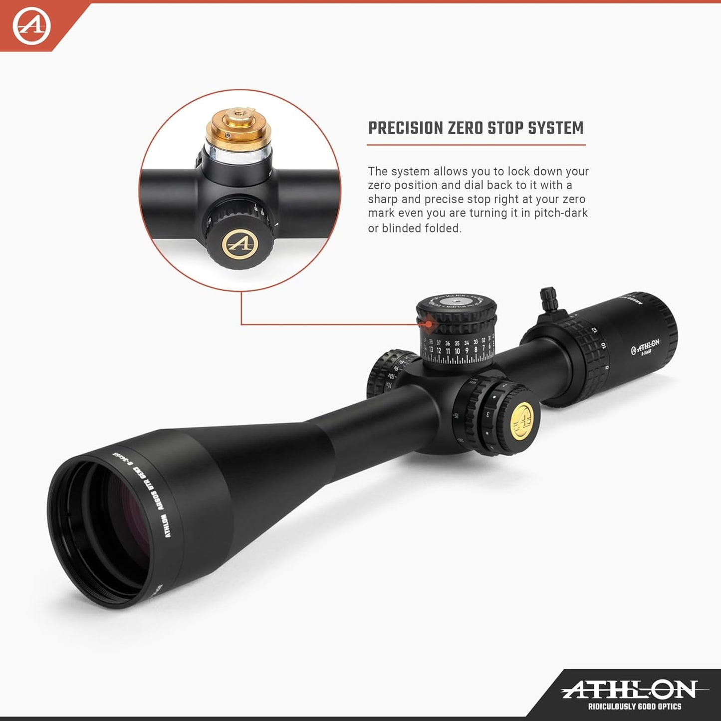 Athlon  Argos BTR GEN3 Riflescope 8-34x56 FFP