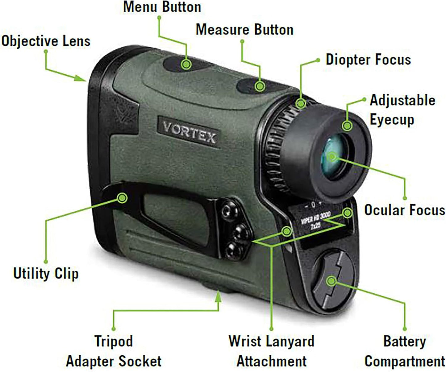 Vortex Viper HD 3000 Laser Rangefinder