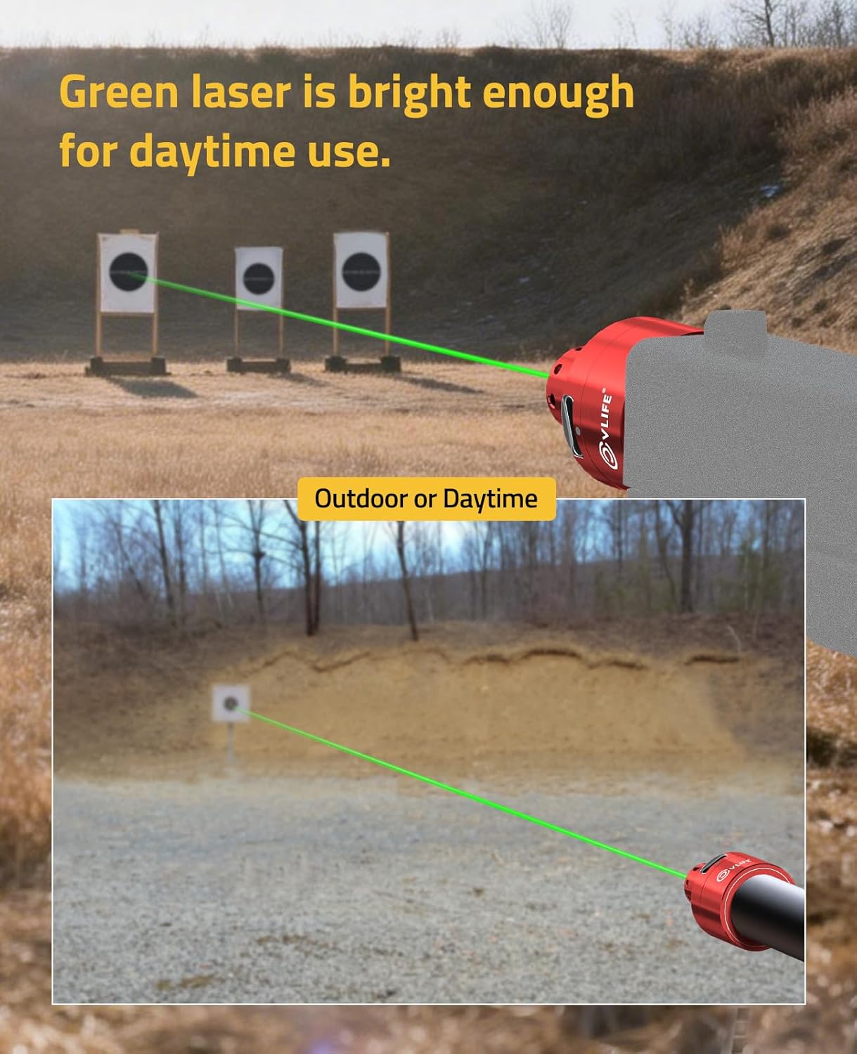 CVLIFE Rechargeable Laser Bore Sight