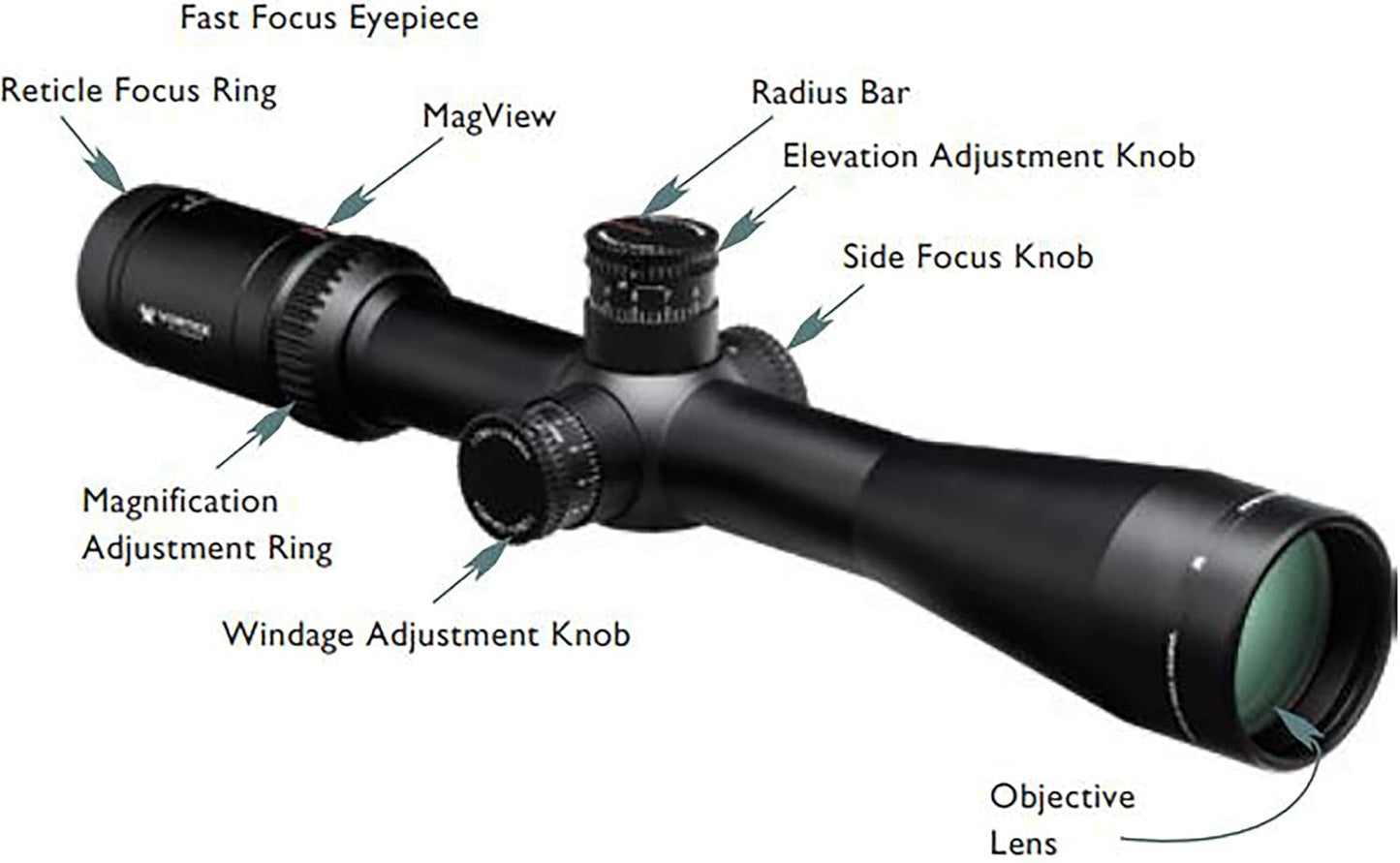 Vortex Optics Viper HS-T 6-24-50