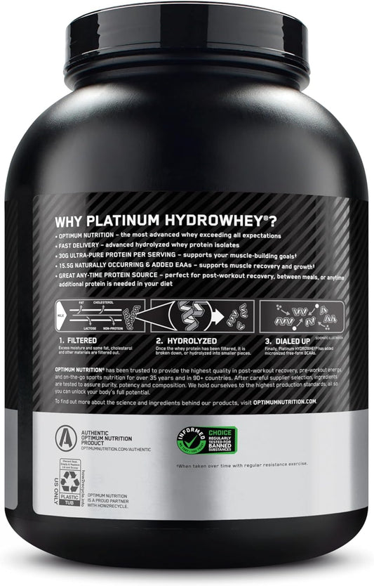 Optimum Nutrition Platinum Hydro whey Protein