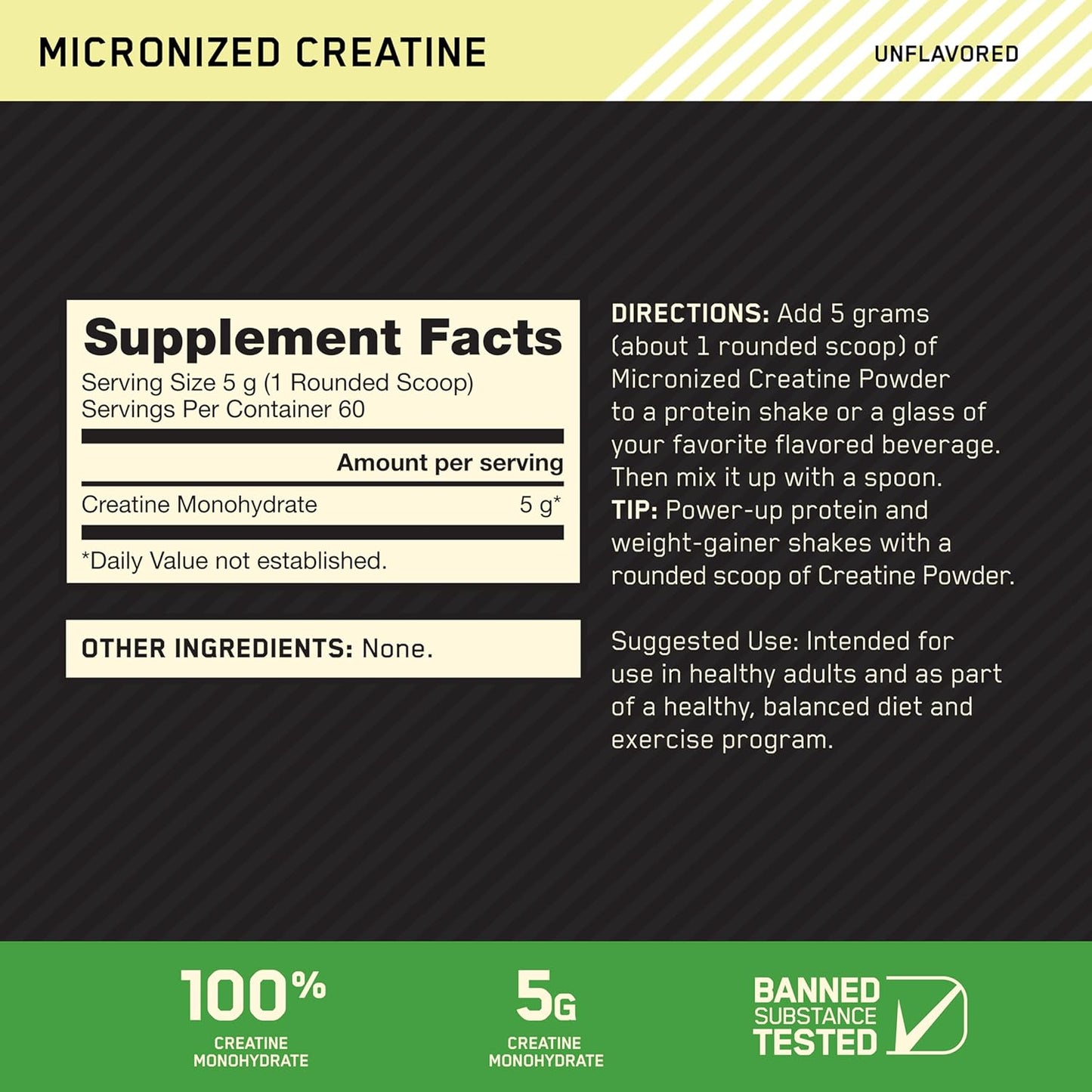 Optimum Micronized Creatine
