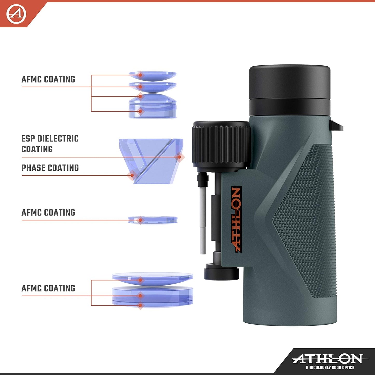 Athlon Optics 8x42 ED Glass Binocular