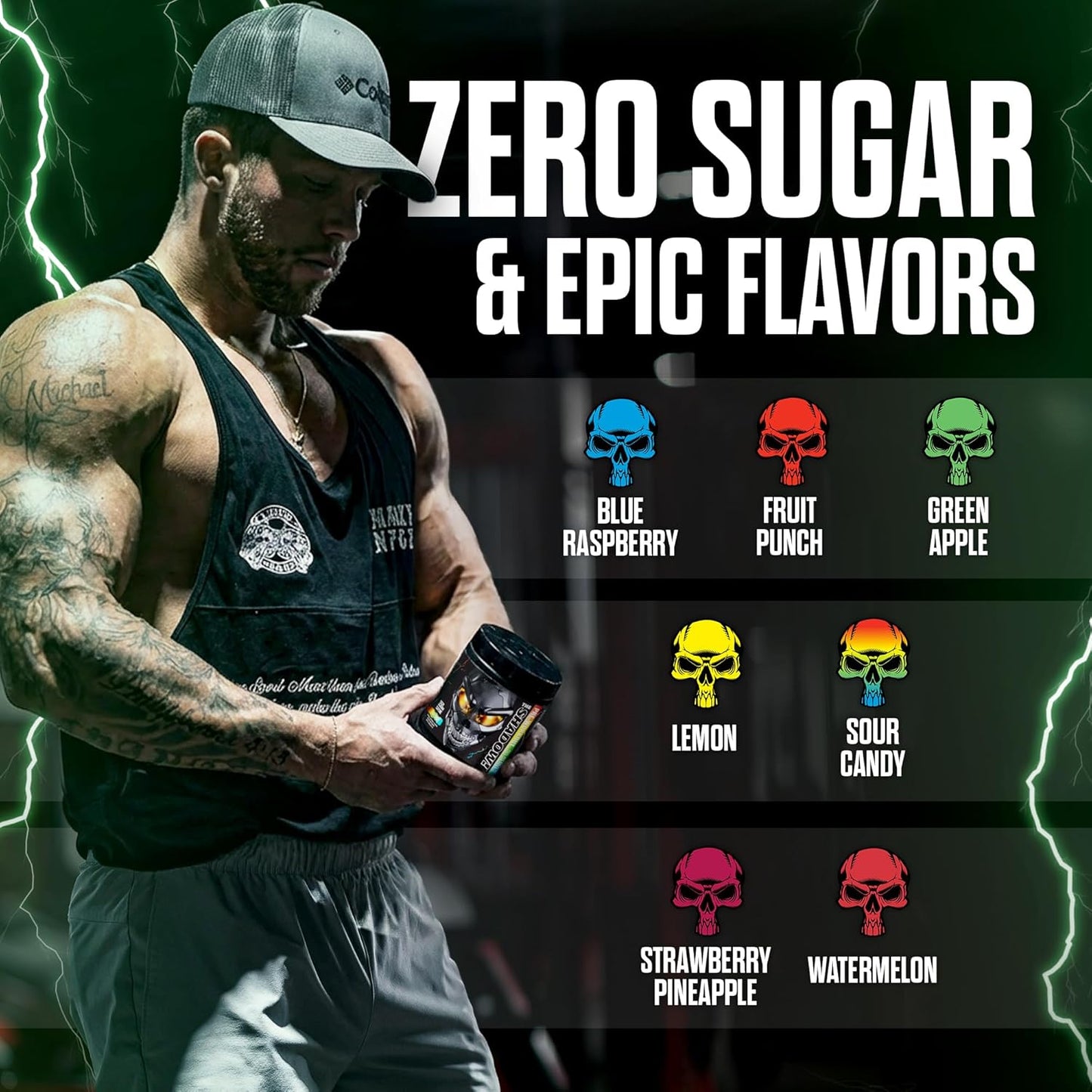 JNX SPORTS The Shadow Pre Workout
