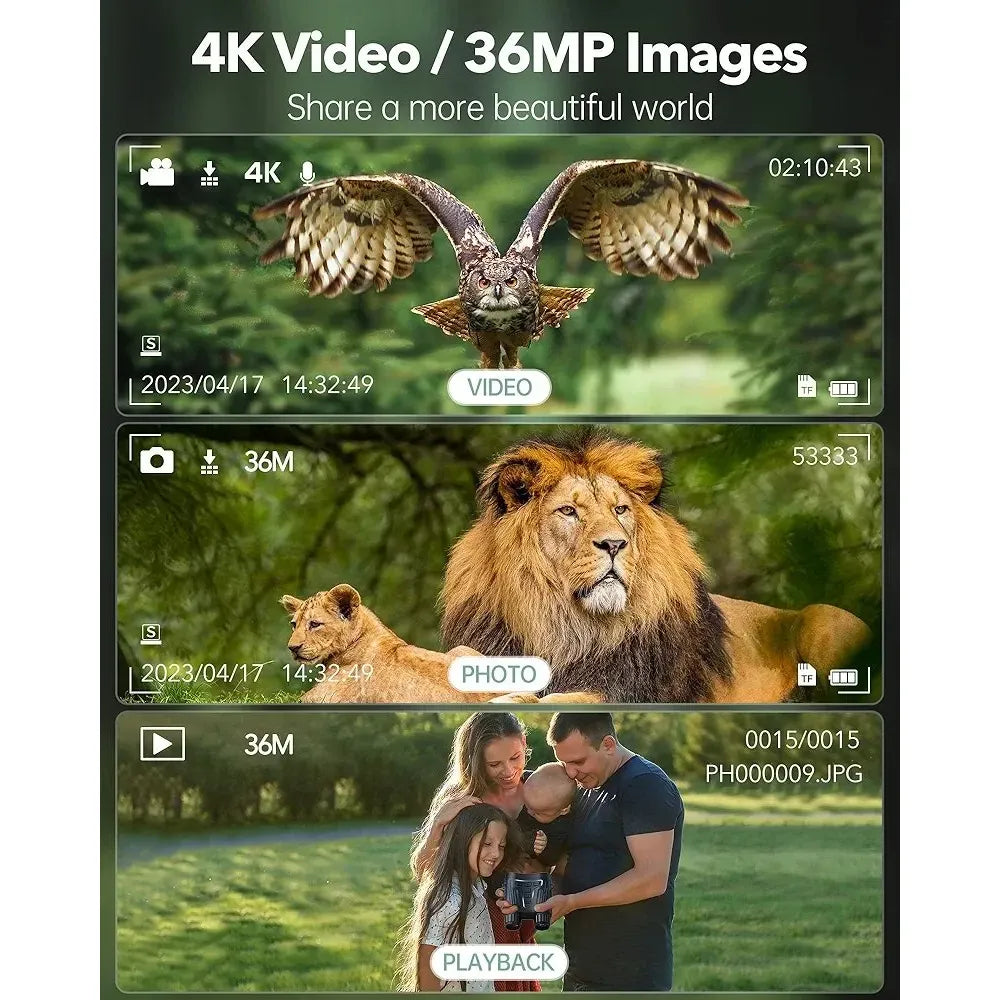 BINOCULATS 4K NIGHT VISION