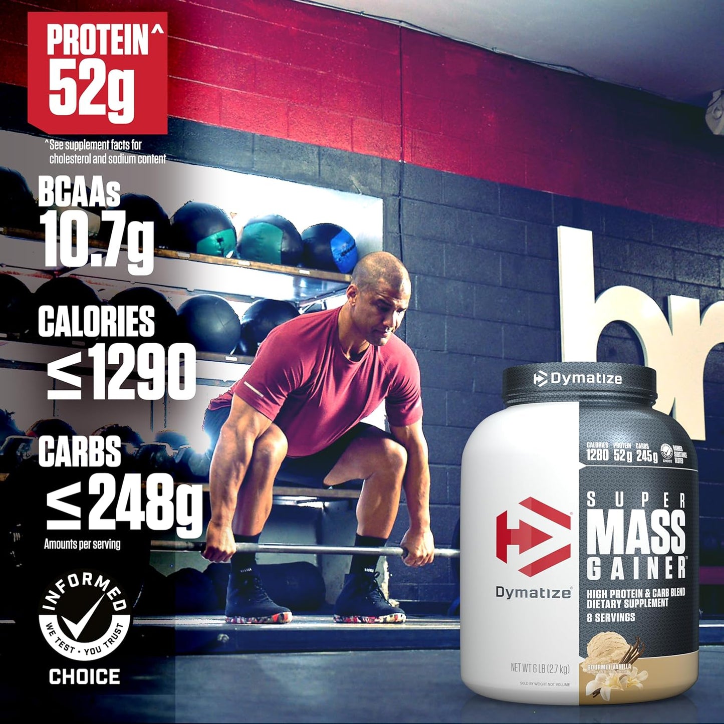 Dymatize Super Mass Gainer Gourmet Vanilla