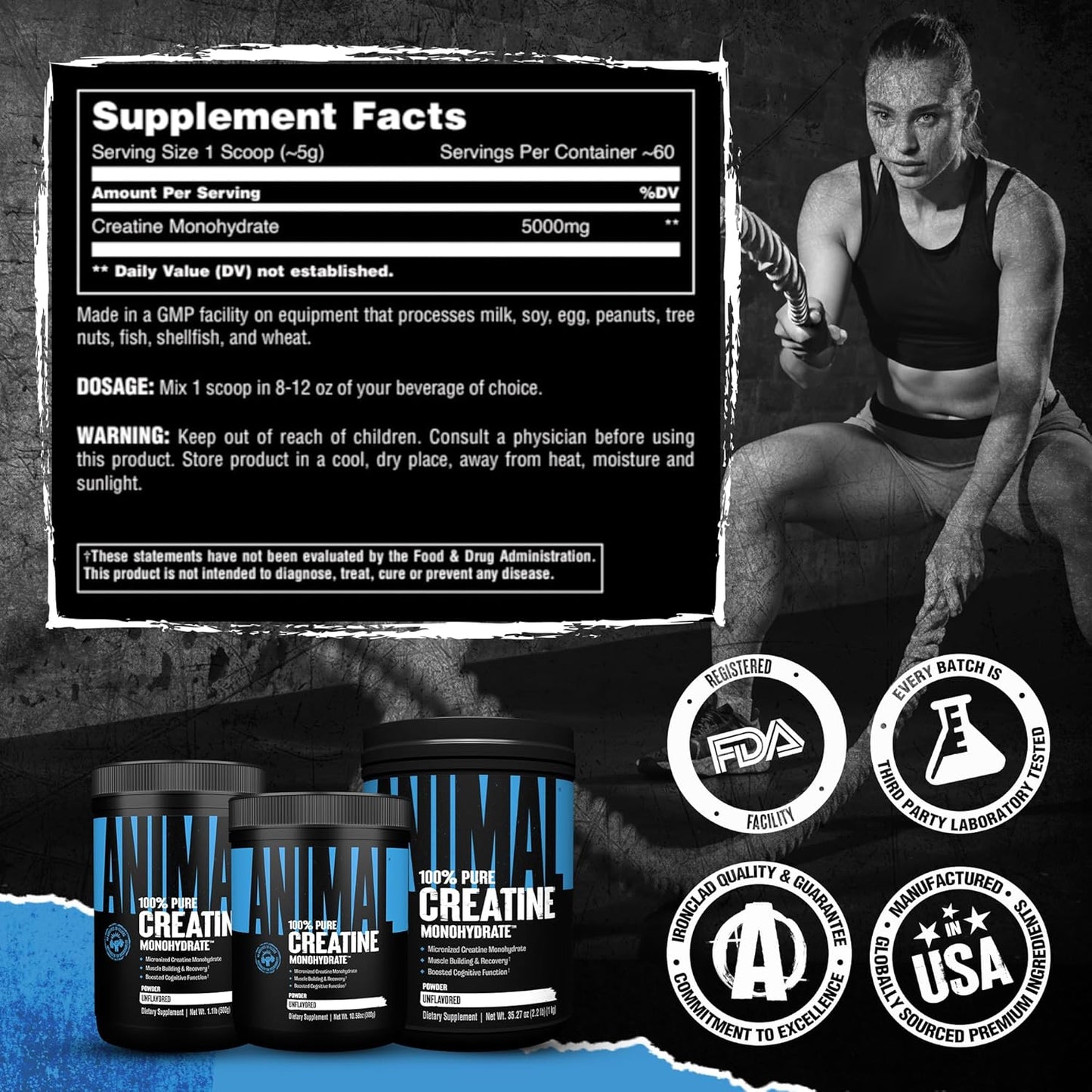 Animal Creatine Monohydrate