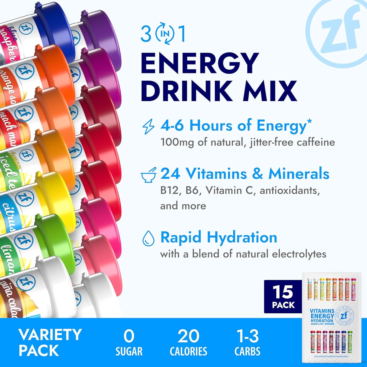 Zip fizz Daily Energy Drink