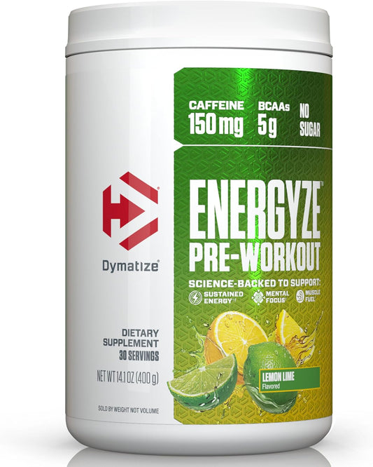 Dymatize Energize Pre Workout lemon