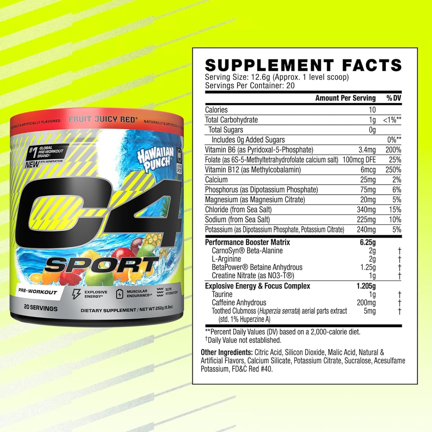 C4 Sport Pre Workout