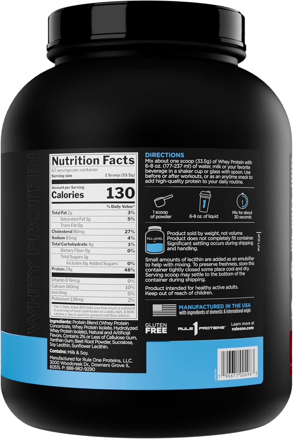 Rule 1 Proteins Whey