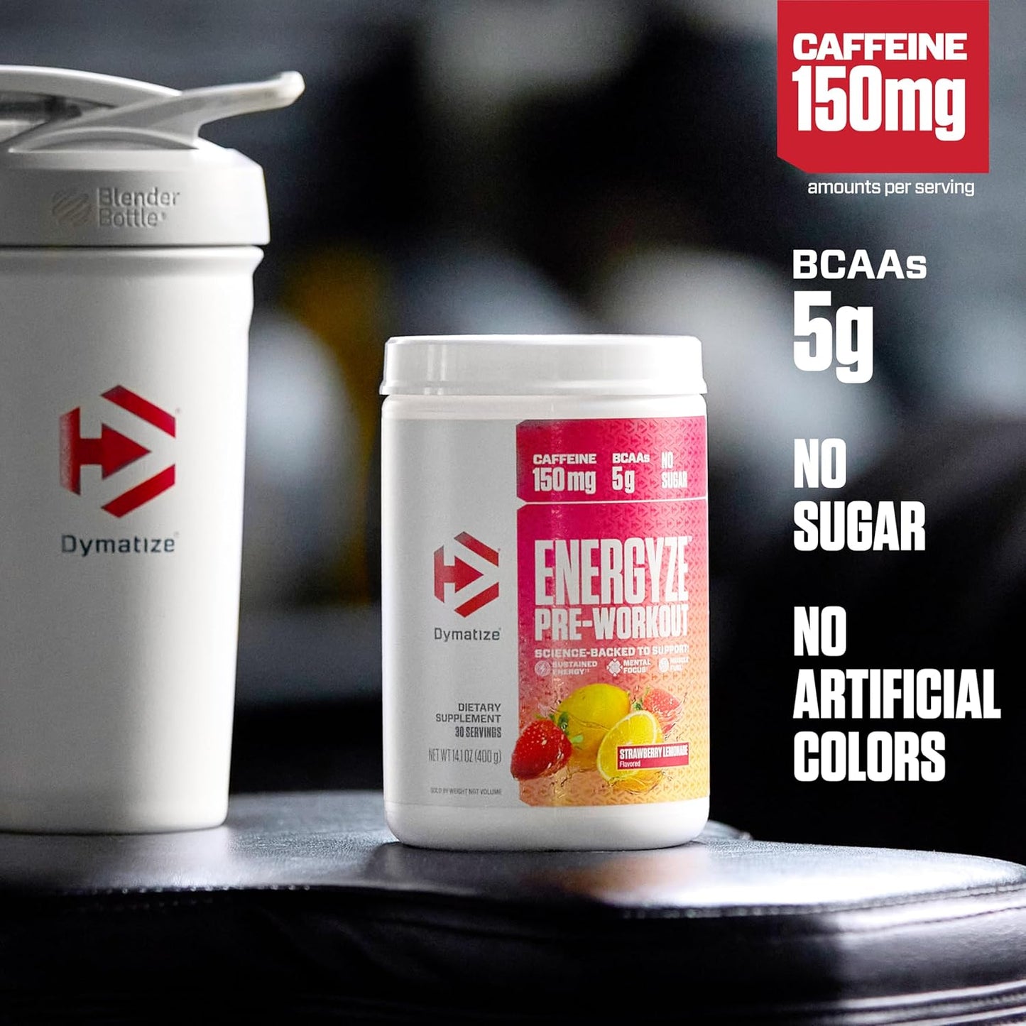 Dymatize Energyze Pre Workout strawberry