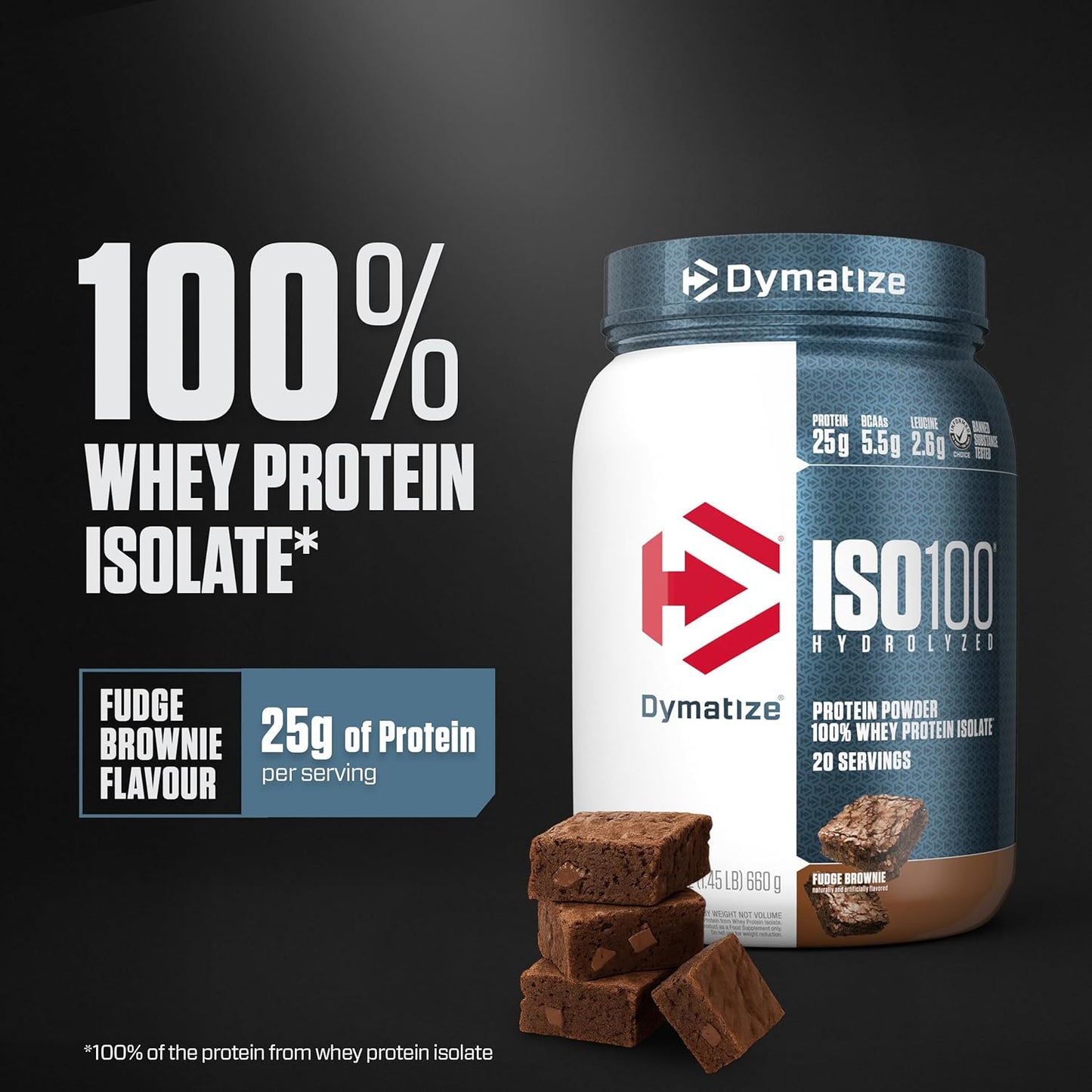 Dymatize ISO100 Fudge Brownie