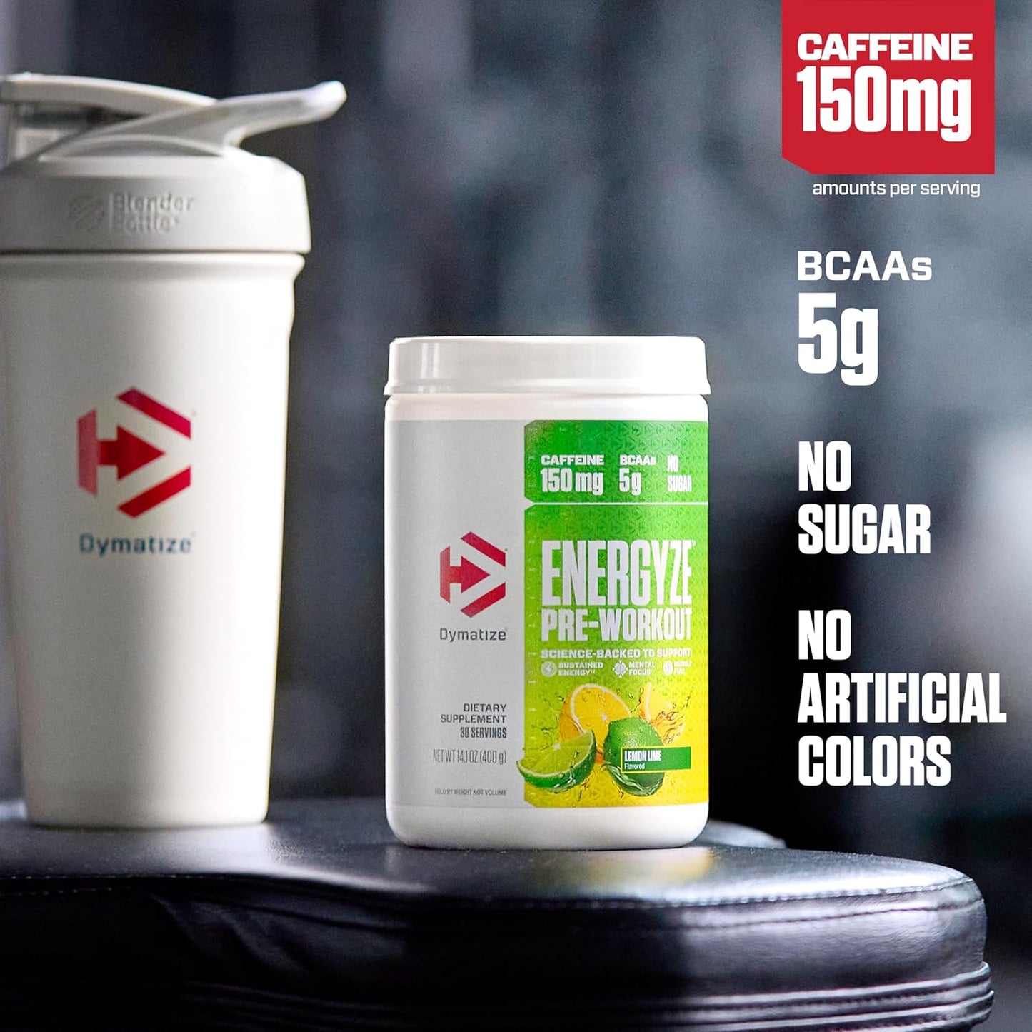 Dymatize Energize Pre Workout lemon