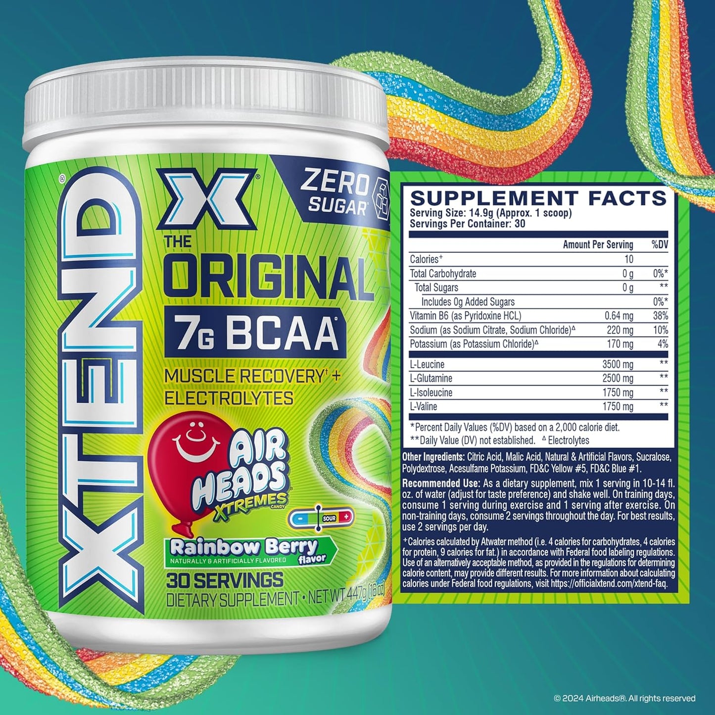 Xtend Original BCAA Rainbow Berry