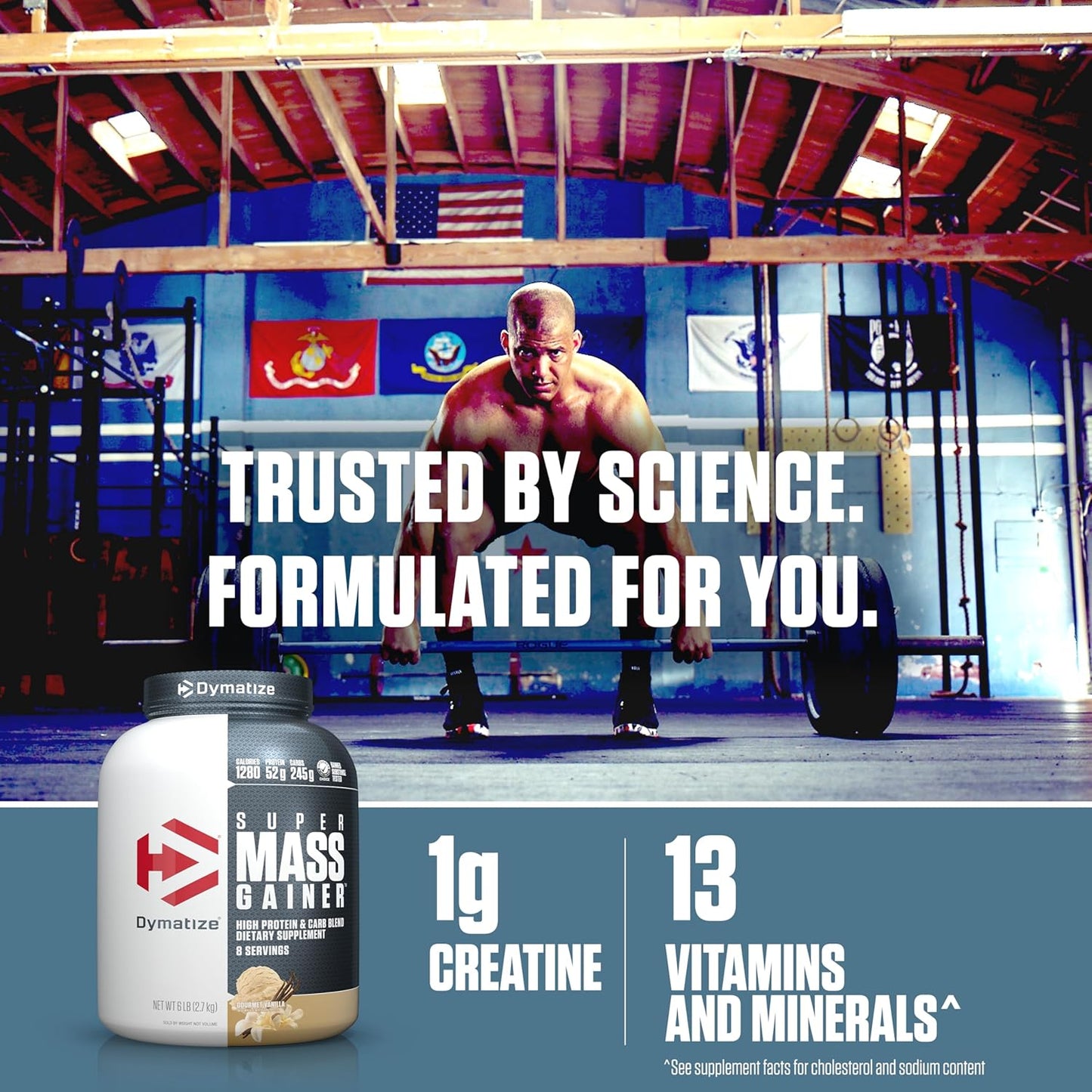 Dymatize Super Mass Gainer Gourmet Vanilla