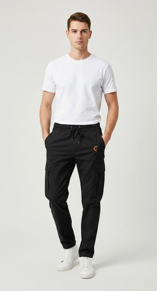 JET-BLACK 7POCKET TACTICAL TROUSER