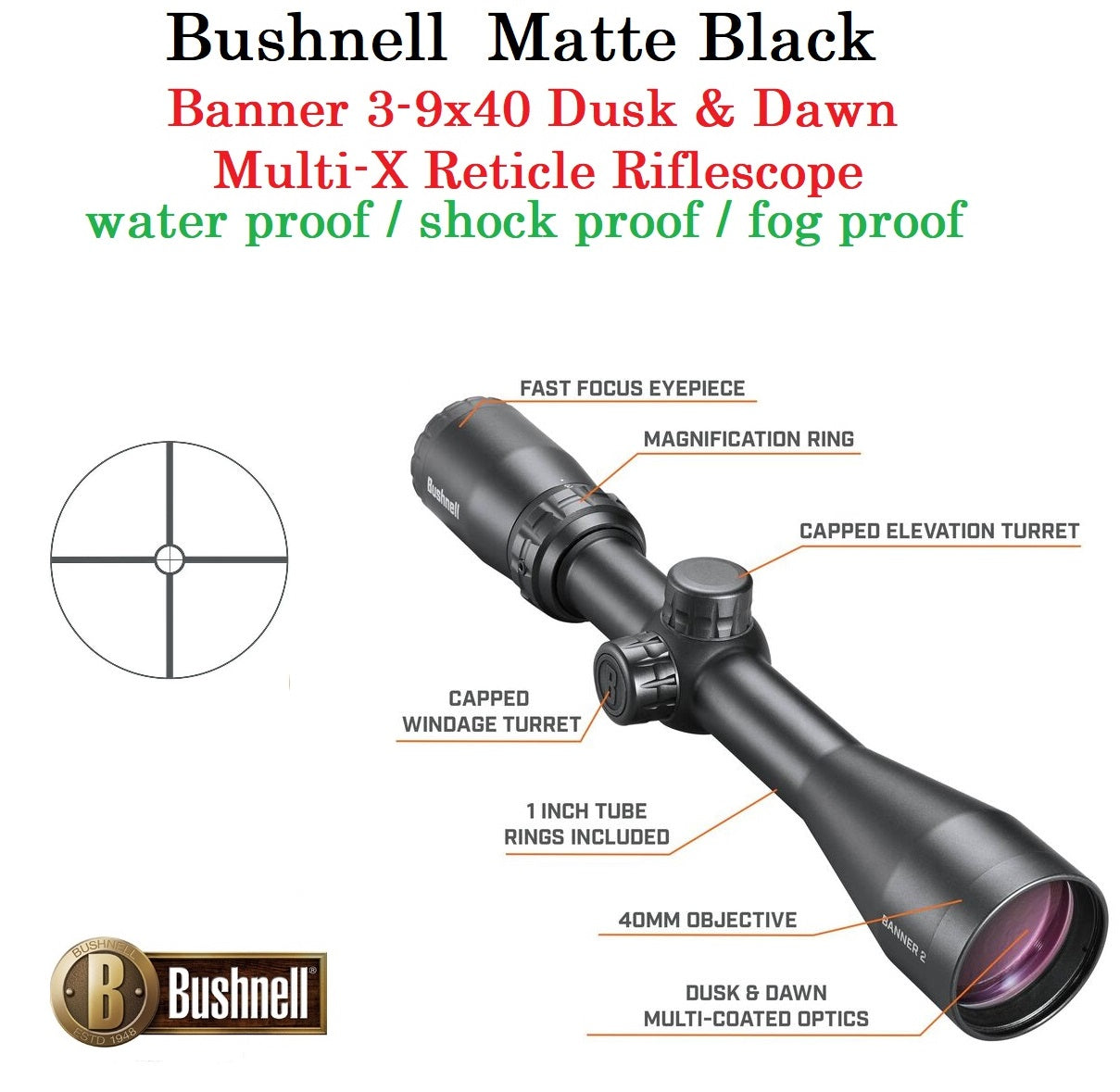 BUSHNELL DUSK & DOWN