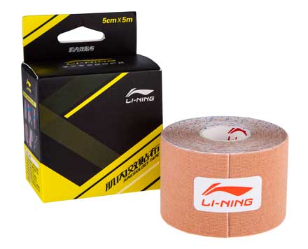 lining kinesiology tape