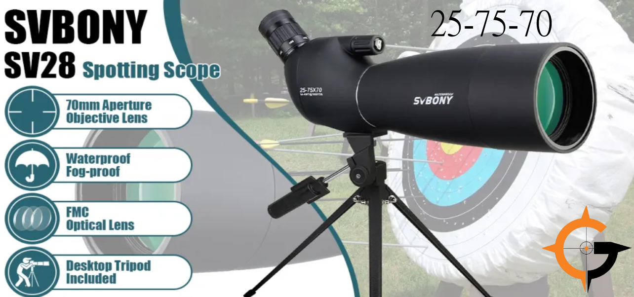 SVBONY SV28 25-75x70 S-SCOPE