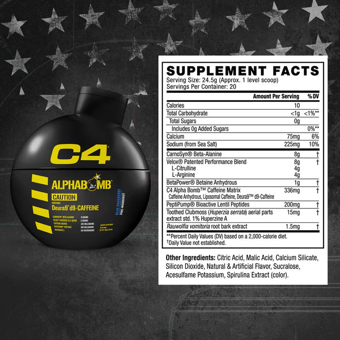 C4 Alpha Bomb Pre-Workout
