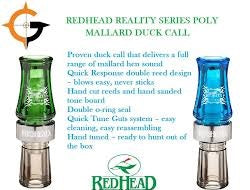 RED HEAD Duck Call